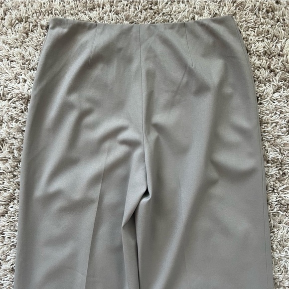 NWT - Ralph Lauren Black Label - Joslyn Wool Wide Leg Pant - Taupe - Picture 8 of 12